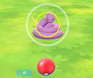 Yellow indicates a moderately difficult catch rate